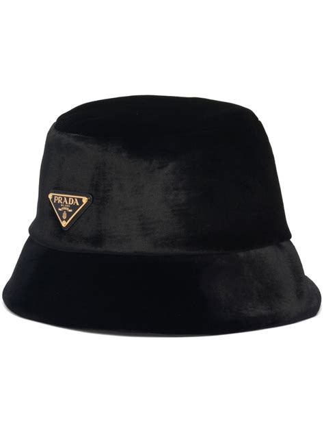 prada bowl hat|Plum Velvet Bucket Hat .